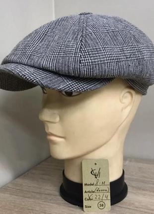 Кепка мужская восьмиклинка хулиганка вельветовая коричнев ый ая демисезонная comfort heads весна осень слимтек