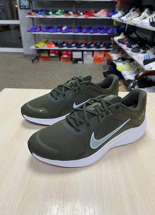 Кросівки nike quest 5 olive2 фото