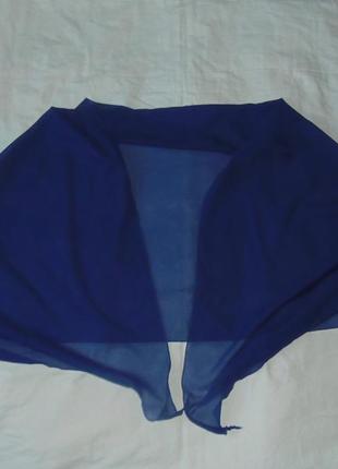 Синя шаль,хустка