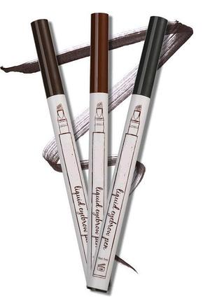 Карандаш для бровей music flower dark brown