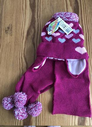 Sabfil kids комплект шапка и шарф