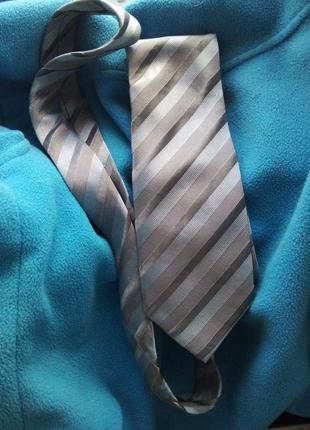 Шелковый брендовый галстук1 фото