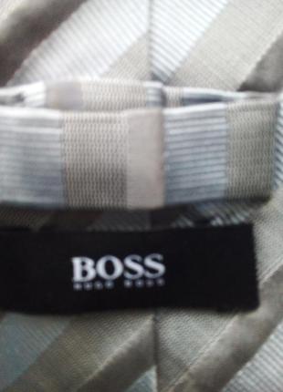 Шелковый брендовый галстук4 фото