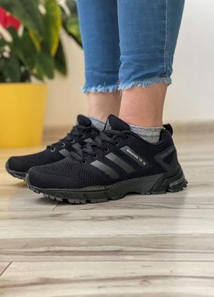 Sale! кроссовки женские adidas marathon tr 26 черные4 фото