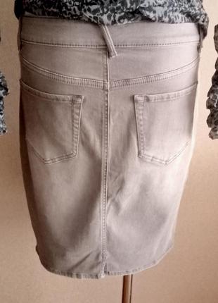 Стильная женская стрейчевая юбка2 фото