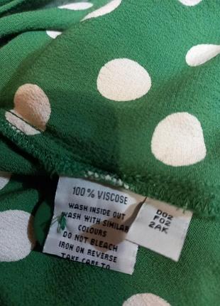 Платье рубашка в горох.finery 6