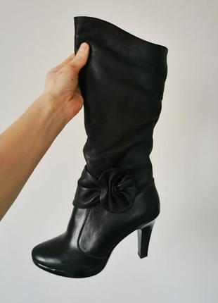 Чоботи натуральна шкіра та вовна р. 36 р. 37 р. 40