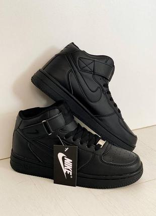 Кросівки nike air force high black