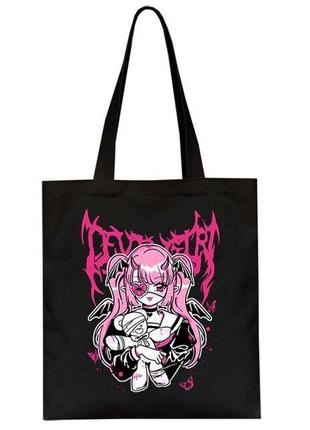 Шоппер еко-сумка anime gothic
