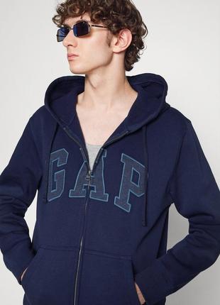Gap arch 2024 logo zip hoodie