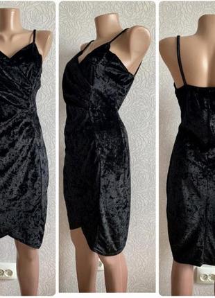 ♥️ велюровa сукня ax paris 14