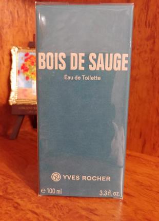 Мужская туалетная вода bois de sauge ив роше yves rocher1 фото