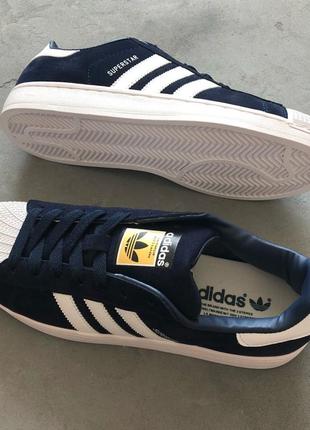 Кроссовки adidas superstar suede1 фото