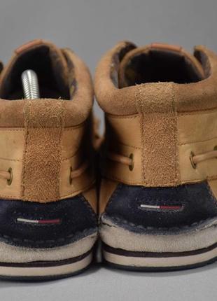 Tommy hilfiger nate 2c mid мокасины топсайдеры туфли мужские кожаные. оригинал. 45 р./29.5 см.5 фото