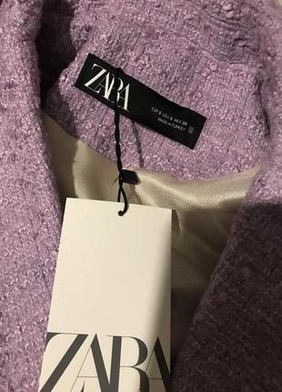 Трендовий твідовий костюм блейзер шорти zara6 фото