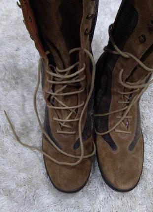 Женские ботинки из натуральной ,гладкой замши,marco polo3 фото