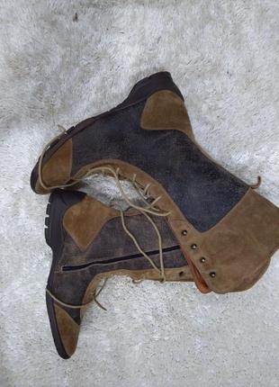 Женские ботинки из натуральной ,гладкой замши,marco polo4 фото