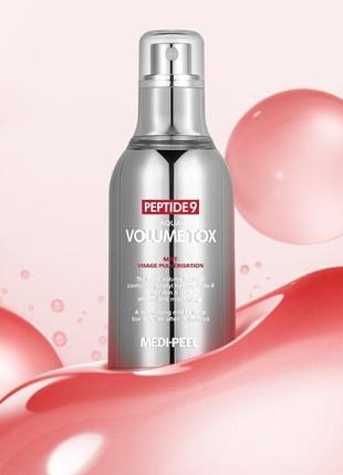 Омолаживающий мист для лица peptide 9 aqua volume tox mist medi-peel 50ml (примятая упаковка)