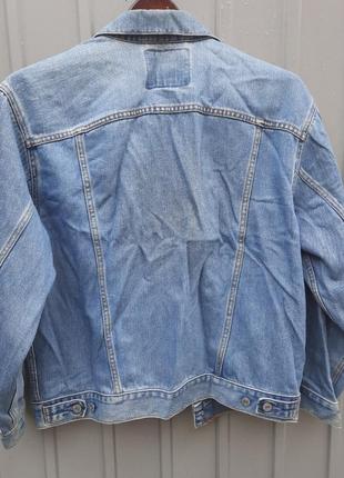 Мужская джинсовая куртка levi strauss.6 фото
