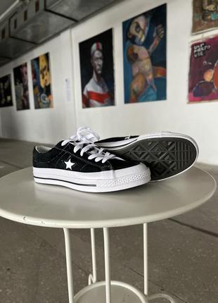 Женские кеди converse one star ox pinstripe 36-37-38-39-40-414 фото