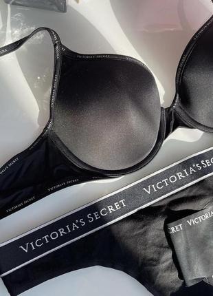 Черный бюст victoria’s secret с пуш ап2 фото