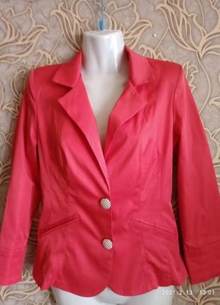 (388) стильний літній піджак/жакет leo pride/розмір 44