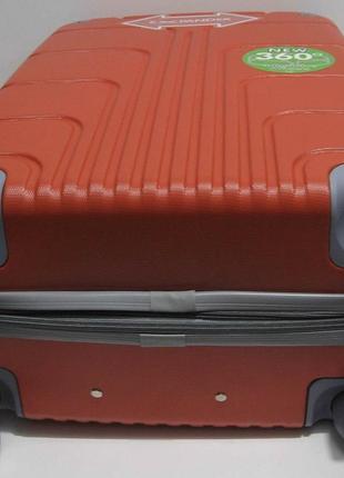Дорожный пластиковый чемодан (средний-оранжевый) 19-03-0255 фото