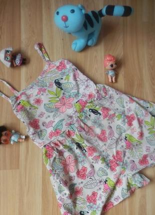 Фирменный ромпер bluezoo малышке 6 лет состояние отличное