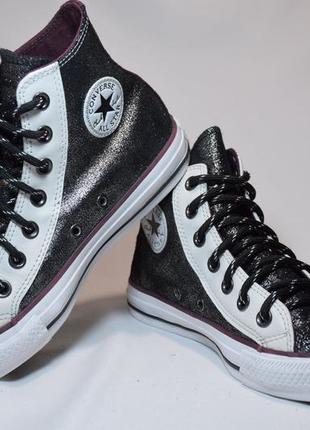 Высокие кеды кроссовки converse as argento 150592c. оригинал. 36 р./23.5 см.