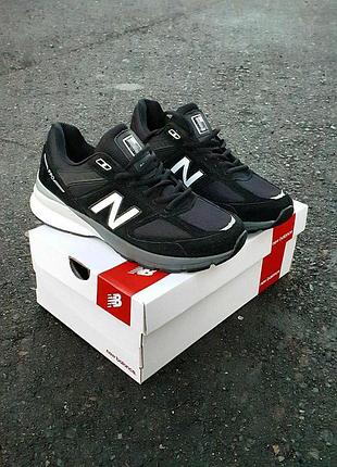 Мужские кроссовки New Balance Core Куртка black white grey / smb