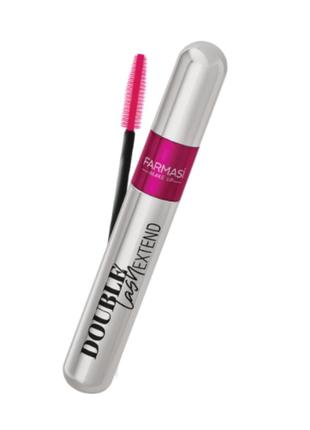 Тушь для ресниц double lash extend, 12 мл