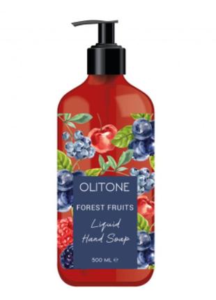 Рідке мило для рук лісові ягоди olitone, 500 мл