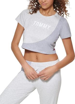 Укороченная женская футболка 0GY tommy hilfiger