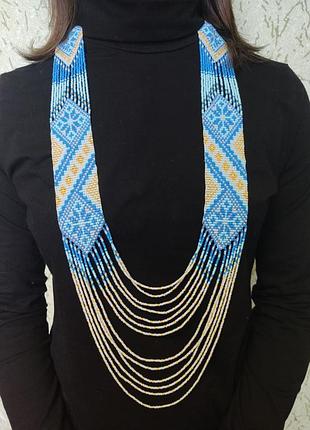 Украшение этнического характера "украинский гердан"