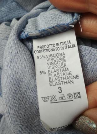 Стильная рубашка блуза туника, италия, р.  40-447 фото