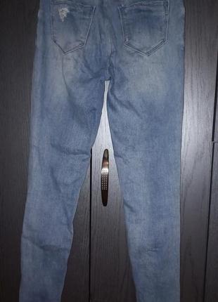 Супер стильные  джинсы new look , размер 8/36.2 фото