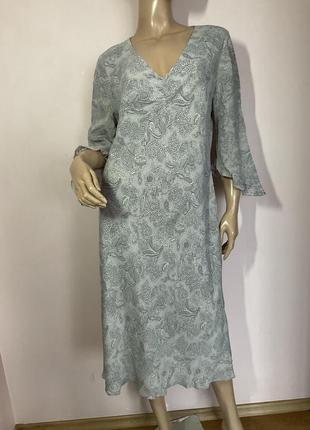 Віскозне ніжне плаття- батал/18/brend marks& spencer