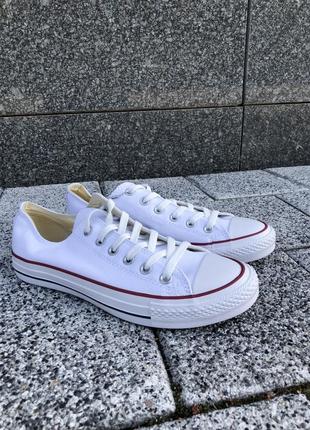 Женские кеди converse low white 36-37-38-39-40-41