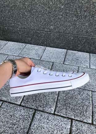 Мужские кеди converse low white 40-41-42-43-44-458 фото