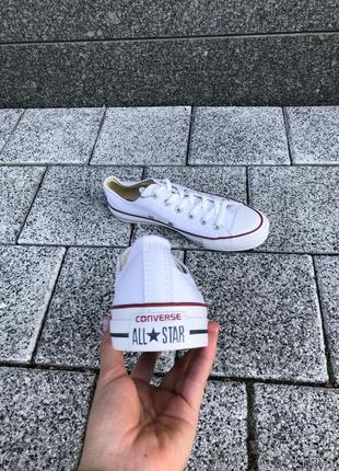 Мужские кеди converse low white 40-41-42-43-44-457 фото