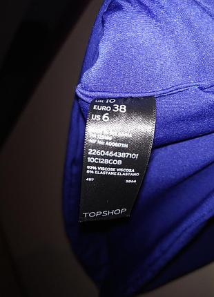 Платье мини с вырезами клуб вечер topshop 4
