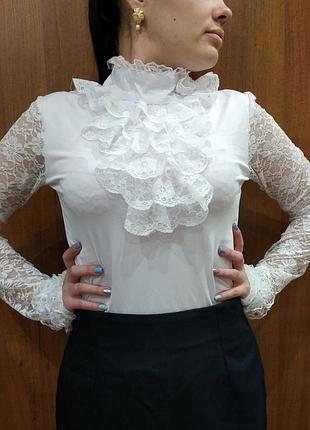 Блузка діловая жіноча нарядная гольф блуза yong chun