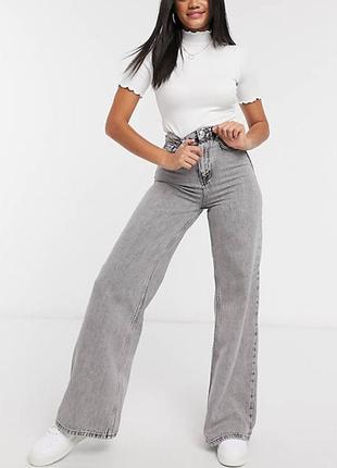 Джинсы широкие палаццо палаццо wide leg