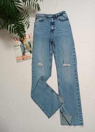 Джинси з розрізами zara