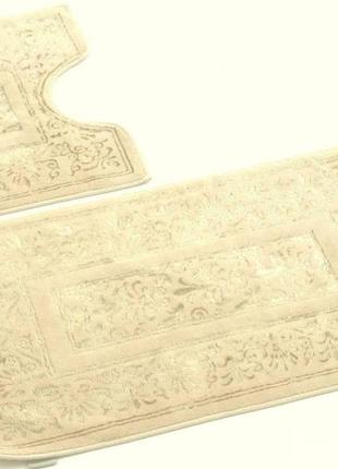 Ковер 60*100, 50*60 золотистый cotton life 21705