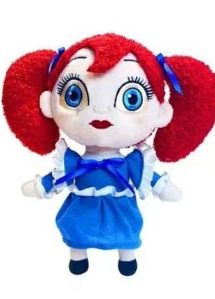 М'яка іграшка лялька поппі / poppy playtime / поппі з плейтайм сестра хагі вагі (червоне волосся)