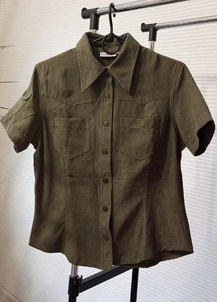 Замшева сорочка. / hennes collection