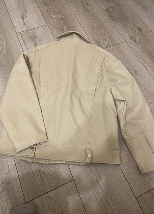 Женская куртка косуха из экокожи3 фото