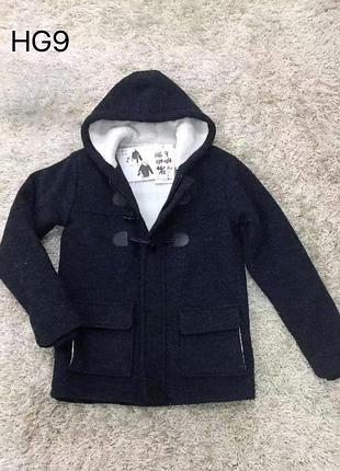 Осінньо-зимове пальто для хлопчиків 8 -14 років