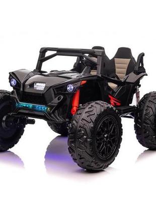 Двухместный детский электромобиль buggy 4wd (24v) (черный цвет)